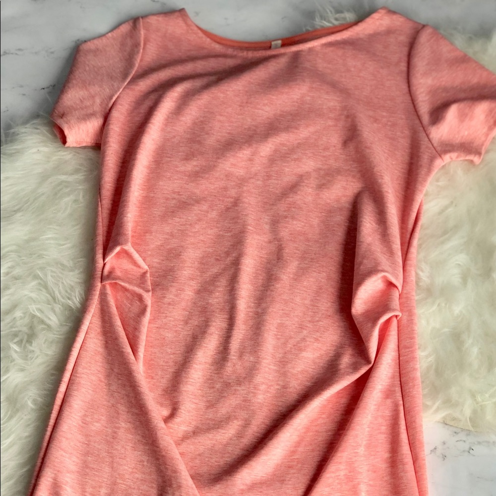 PinkBlush short sleeve maternity dress LARGE